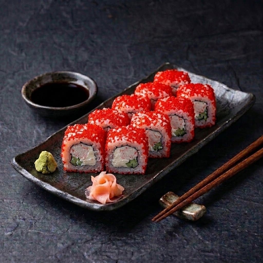 Калифорния с крабом